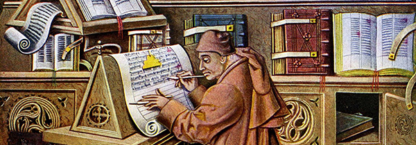 medieval scribe