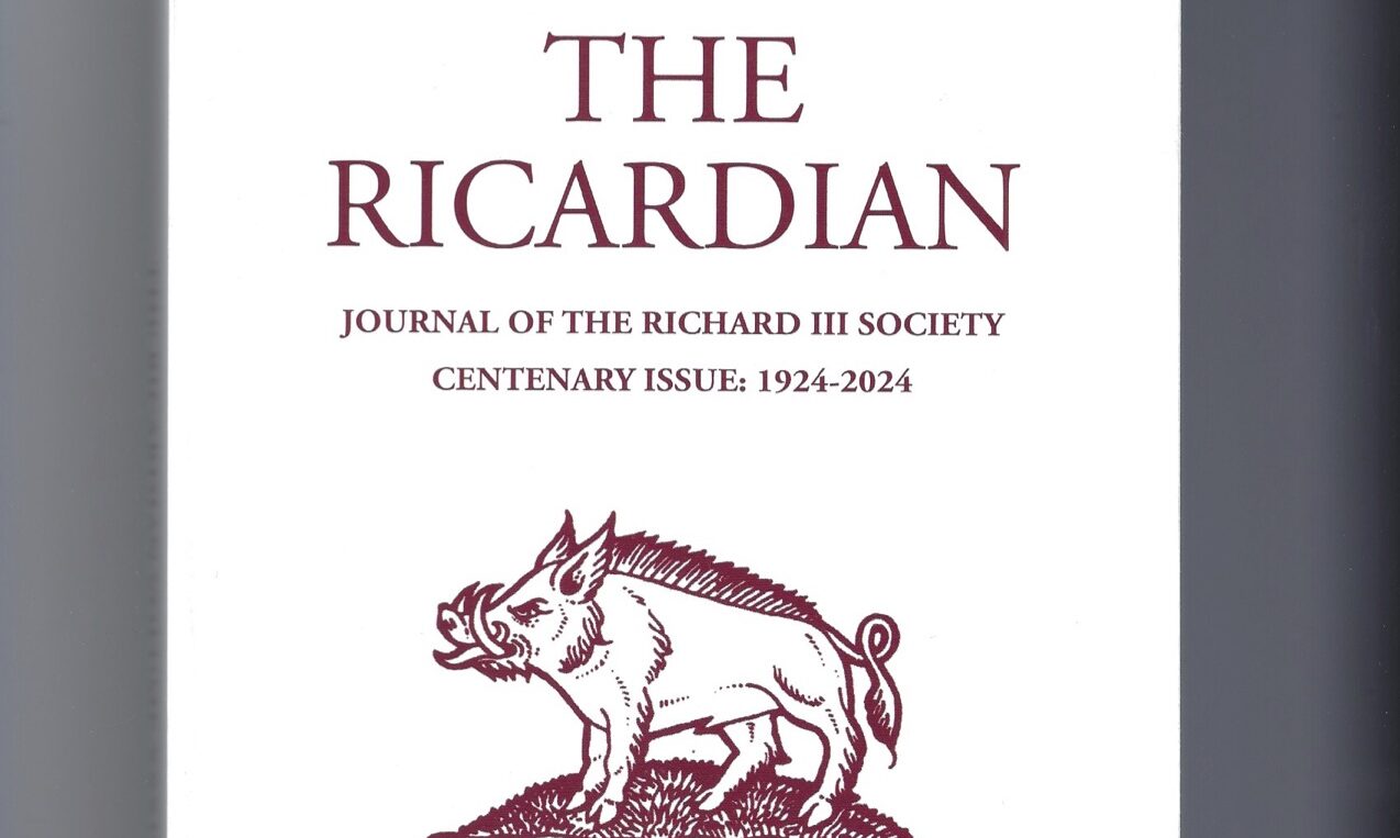 Masthead of The Ricardian